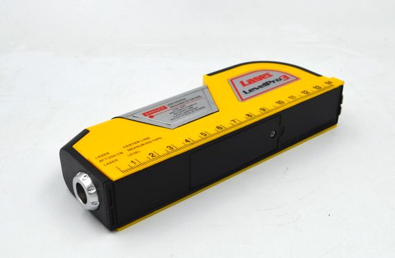 Уровень лазерный Laser Level PRO 3 бытовой 18см с рулеткой (LV-02) | Зображення 2