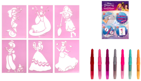 Набір Disney Princess Спрей-ручки з трафаретами (DP22364) | Зображення 4