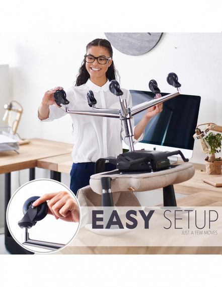 Колеса для офисного кресла STEALTHO Magic Office Chair Caster Wheels | Зображення 3