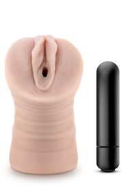 Мастурбатор-Вагіна з вібрацією M FOR MEN RAIN VANILLA, Flesh, 12.7см - 5дюйм.