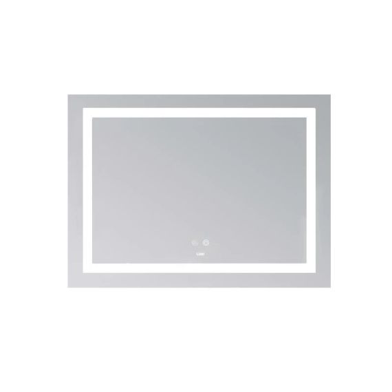 Зеркало Lidz Kubis (KU1) 700х500 с LED-подсветкой Touch, с антизапотеванием, с диммером, рег. яркости LD78LF90448485 | Зображення 3