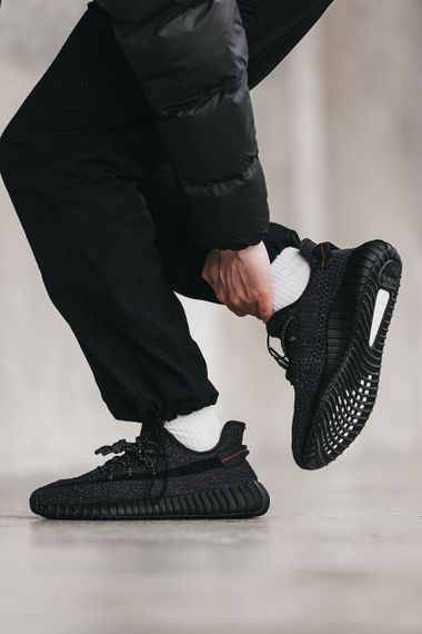 Кросівки Yeezy Boost 350 v2 Black , В'єтнам 0156 | Зображення 5