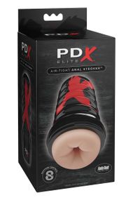 Мастурбатор анус Pipedream PDX ELITE реалістичний, в колбі Sex Aura