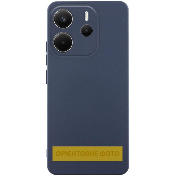 Чохол Silicone Cover Ummi Lakshmi Full Camera (AA) для Xiaomi Redmi 15C (EU) Синій / Midnight Blue