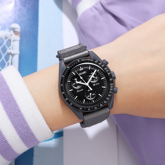 Skmei 1982DGYSI Dark Grey-Silver | Зображення 2