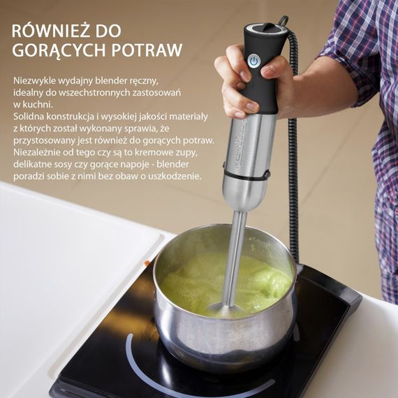 Заглибний блендер ProfiCook PC-SMS 1220 міксер 1000 Вт | Зображення 5