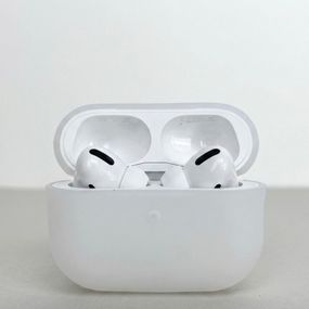 Силіконовий чохол для навушників pods Pro 3 (Прозорий)