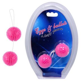 Вагинальные массажные шарики BAILE - EGG & BULLETS, BI-014036 sexstyle