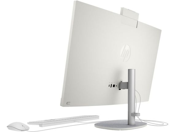 Комп'ютер персональний моноблок HP  All-in-One 27' FHD IPS AG, AMD R5-7520U, 16GB, F512GB, UMA, WiFi, кл+м, DOS, білий (AR0N4EA) | Зображення 3