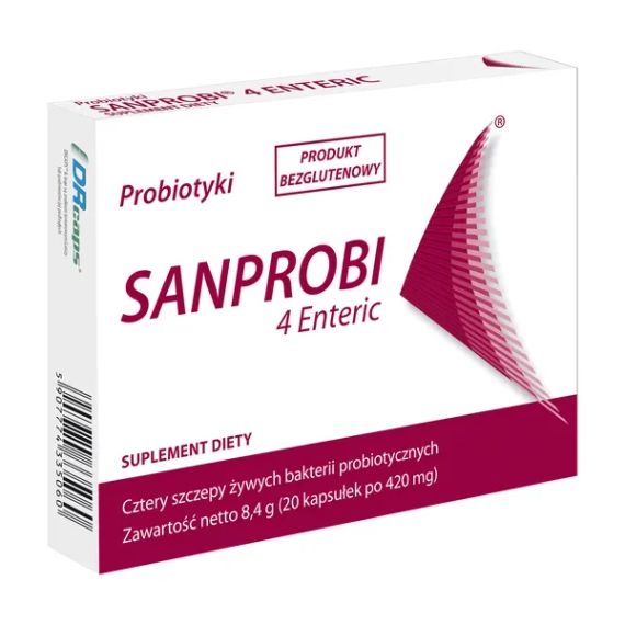 Санпробі Sanprobi 4 Enteric  20 капсул