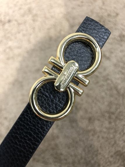 Пояс Belt Ferragamo Slim Gold | Зображення 5