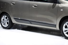 Молдинг дверний (4 шт, нерж.) для Dacia Lodgy 2013-2024 рр