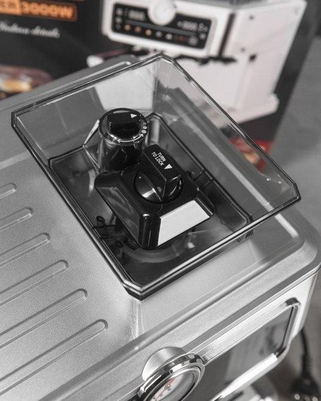 Кавоварка Еспресо з кавомолкою 2в1 Zepline ZP-7305A 3000W (47623-ZP-7305A_8004) | Зображення 9