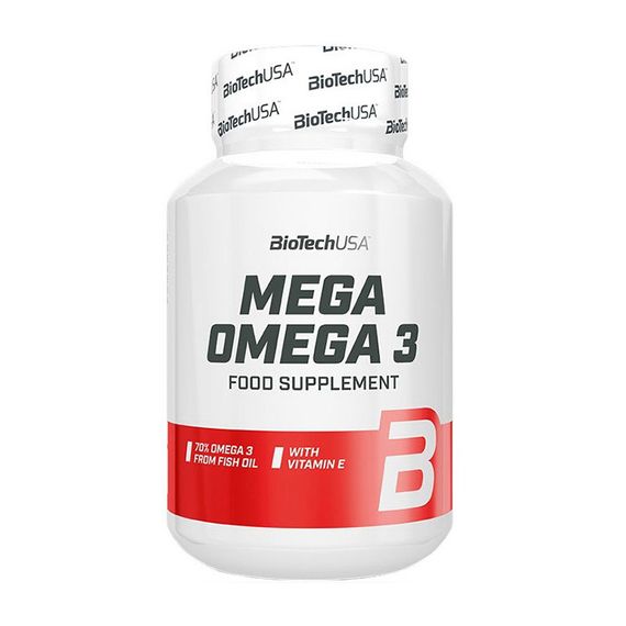 Риб'ячий жир Омега 3 BioTech USA Mega Omega 3 90 капсул