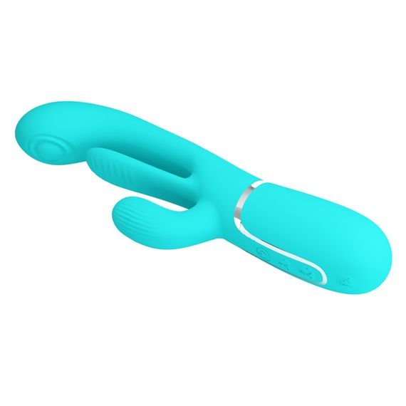 Вібратор із стимулятором клітора PRETTY LOVE — Shonia Green 3 in 1, BW-500041-1 Sex Aura | Зображення 6