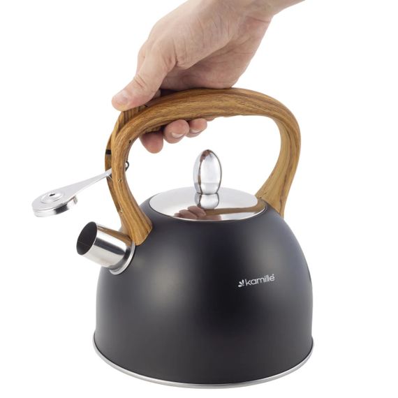 Чайник зі свистком Kamille KM-1096 2.5 л | Зображення 4