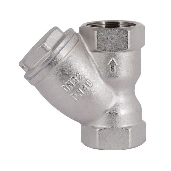 Фільтр грубого очищення Thermo Alliance Forte 1 1/4" В нікель для води косий TAF124W32 | Зображення 4