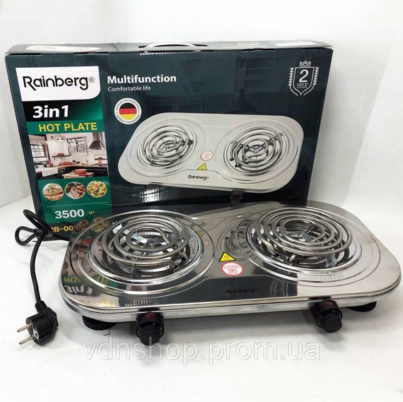 Портативная плита для готовки, Кухонная електрическая плита переносная для дома JM-37 | Зображення 5