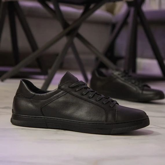 Чорні чоловічі кеди 47 розмір 31,4 см | Зображення 5