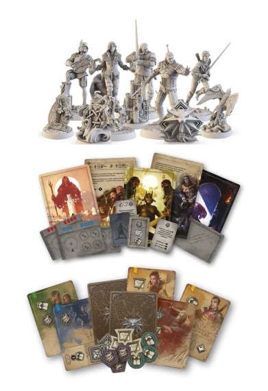 Настільна гра Відьмак. Шлях призначення. Делюкс (The Witcher: Path of Destiny. Deluxe) | Зображення 1