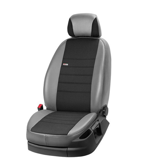 Авточехлы экокожа-2024ткань-2024антара Eco Comfort (полный салон) для Skoda Octavia II A5 2010-2013 гг | Зображення 3