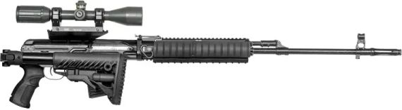 Приклад c адаптером приклада FAB Defense М4 для СВД | Зображення 2