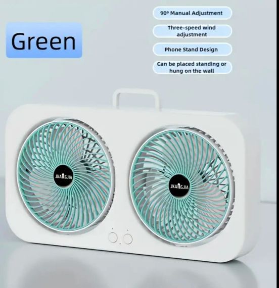 Компактний настільний вентилятор з подвійним потоком повітря та циркуляцією повітря AND LY-879 | Зображення 1