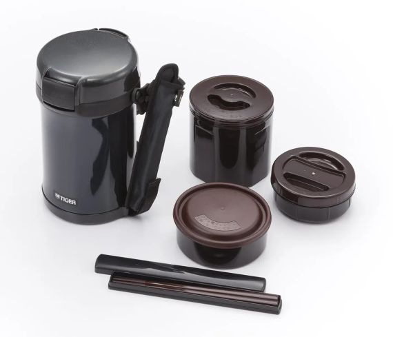 Набір для ланчу ZOJIRUSHI SL-XE20AD Black | Зображення 1