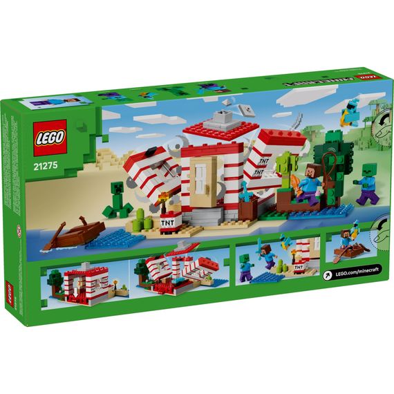 Конструктор LEGO Minecraft Будинок із вибухівки в джунглях (21275) | Зображення 7