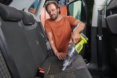 Пылесос аккумуляторный Ryobi ONE+ RHV18-0 18В 34Вт 6.5кПа контейнер 0.6л HEPA11 0.95кг без АКБ и ЗУ 5133005655 | Зображення 5
