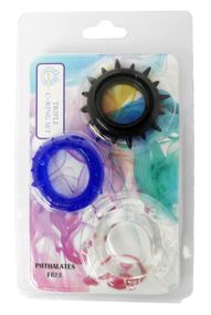 Набор эрекционных колец C-RING SET Color, BS4400017 sexstyle