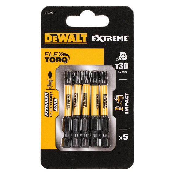 Набір біт Т30 DeWALT DT7398T