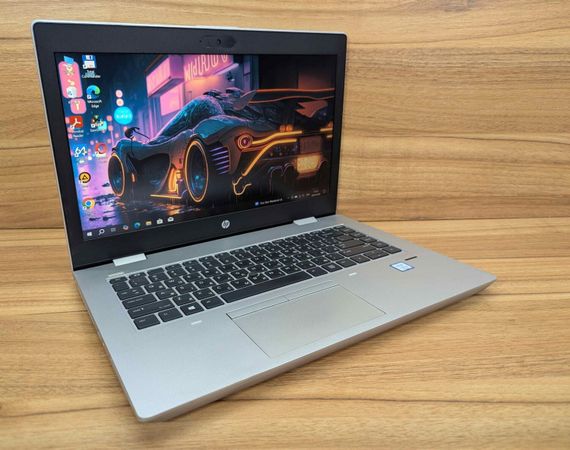 Ультрабук HP ProBook 640 G4 / 14" (1920x1080) IPS / Intel Core i5-8250U (4 (8) ядра по 1.6 - 3.4 GHz) / 8 GB DDR4 / 256 GB SSD / Intel UHD Graphics 620 / WebCam / Fingerprint / Windows 10 б/в + Подарунок Бездротова миша / USB | Зображення 3