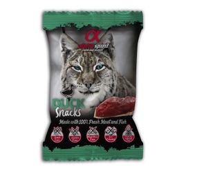 Ласощі для котів Alpha Spirit Duck Snacks for Cat з качкою 50 гр