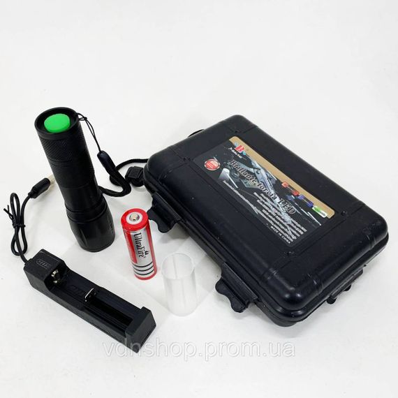 Пилозахищений ліхтар, Кращий тактичний ліхтар LED ліхтар переносний акумуляторний JX-49 | Зображення 4