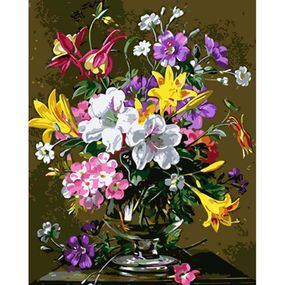 Картина за номерами "Квітковий салют" 504028-NC 40х50 см