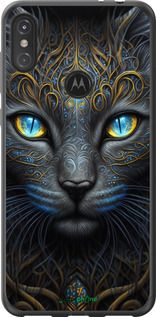 Чохол на Motorola One Power Кішка "5548t-1588-2448"