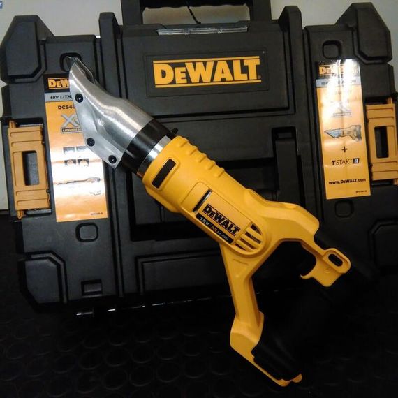 Ножиці з металу акумуляторні 18В DeWALT DCS491NT | Зображення 5