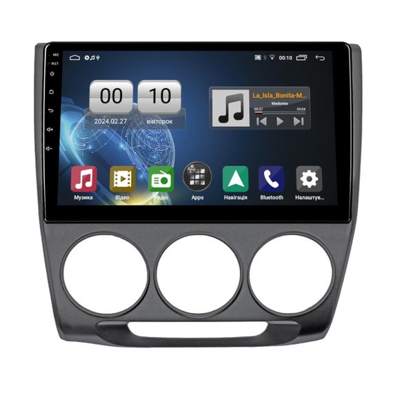 Штатна магнітола серії QIV Q1 під Honda Crider 2013-2018 (F1) (W1) 10 дюймів