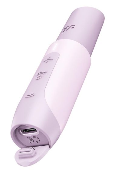 Стимулятор клітора хвильовий Satisfyer Secret Kiss у формі помади, рожевий sexstyle | Зображення 4