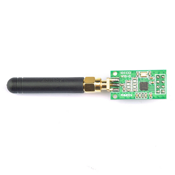 Приймач бездротовій з антеною CC1101 433MHZ