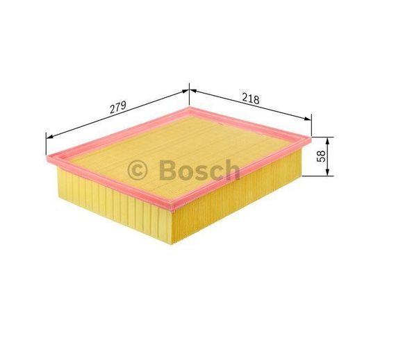Воздушный фильтр BOSCH 3747 VW Transporter,Multivan,Caravelle 03- | Зображення 2