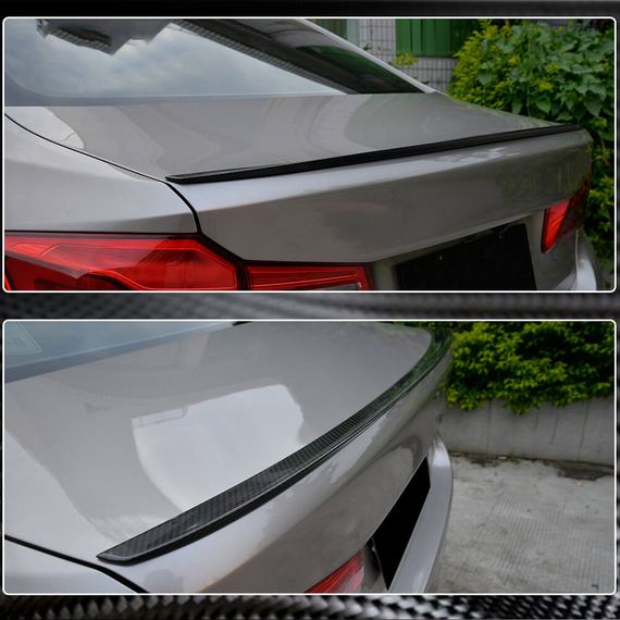 Спойлер V4 (для G30/F90, Карбон) для BMW 5 серія G30/31 2017-2023 рр | Зображення 3