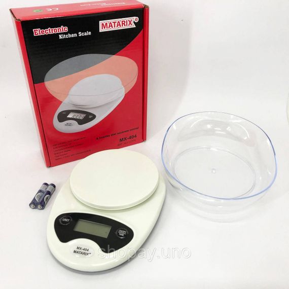 Электронные весы для продуктов Matarix, Кухонные весы с функцией сброса тары цифровые для готовки JL-77 | Зображення 9