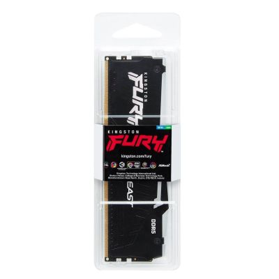 Модуль памяти для компьютера DDR5 64GB 5600 MHz Beast RGB EXPO Black Kingston Fury (ex.HyperX) (KF556C36BBEA-64) | Зображення 4