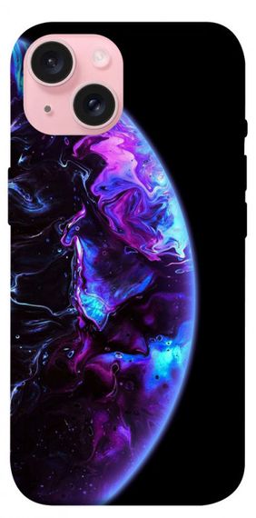 Чохол з картинкою Colored planet для Apple iPhone 15 (6.1")