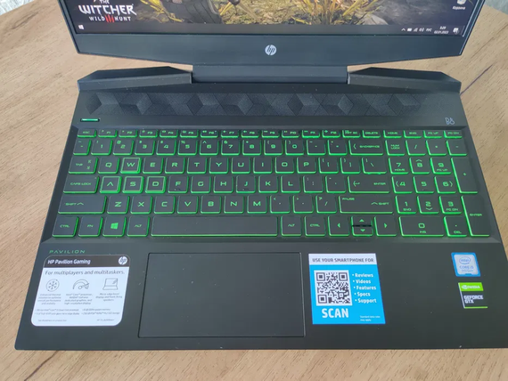 Ноутбук HP Gaming 15/15.6"FHD/IPS/i5 9300H/8Gb/SSD256Gb/GTX1650-4Gb+Intel UHD | Зображення 7