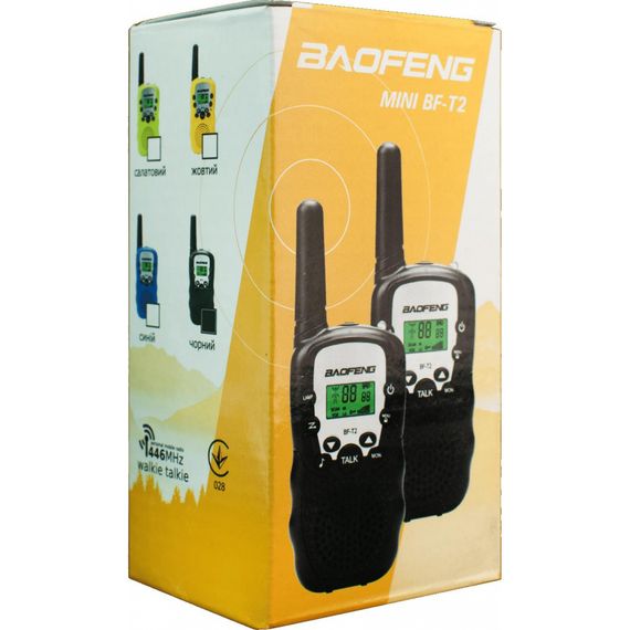 Портативна рація Baofeng MiNi BF-T2 PMR446 Green (MiNiBFT2_G) | Зображення 6