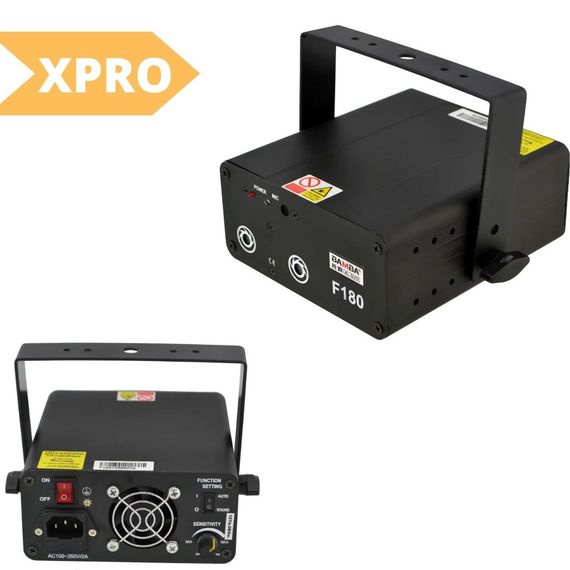 Лазерна установка Яскраве RGB-підсвічування XPRO F180-8 (MER-12905_1848) | Зображення 3