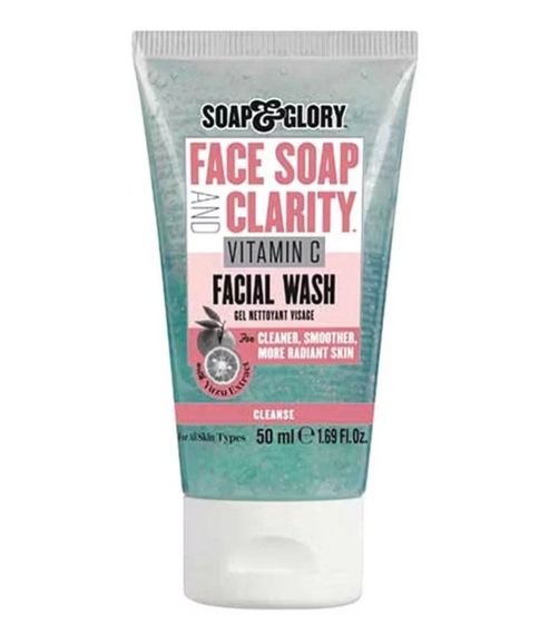 Засіб для вмивання обличчя Soap & Glory Face Soap & Clarity Vitamin C Facial Wash 50ml